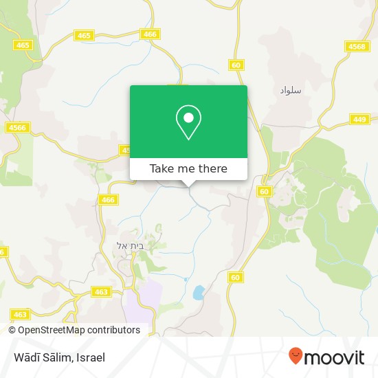 Карта Wādī Sālim