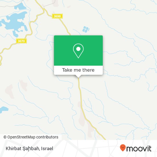 Khirbat Şaḩbah map