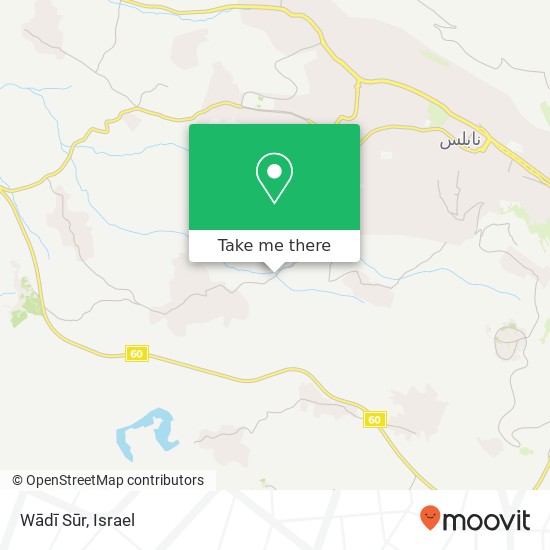 Карта Wādī Sūr