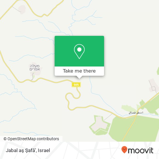 Jabal aş Şafā’ map