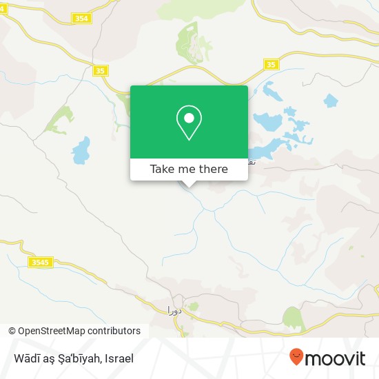 Карта Wādī aş Şa‘bīyah