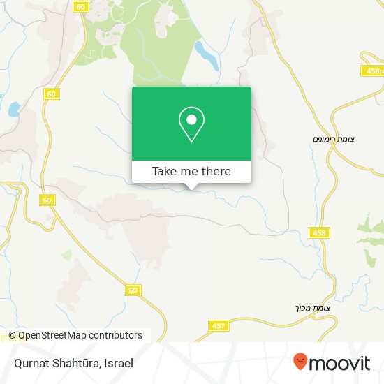 Qurnat Shahtūra map