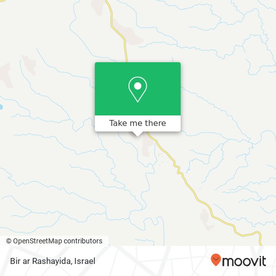 Карта Bir ar Rashayida
