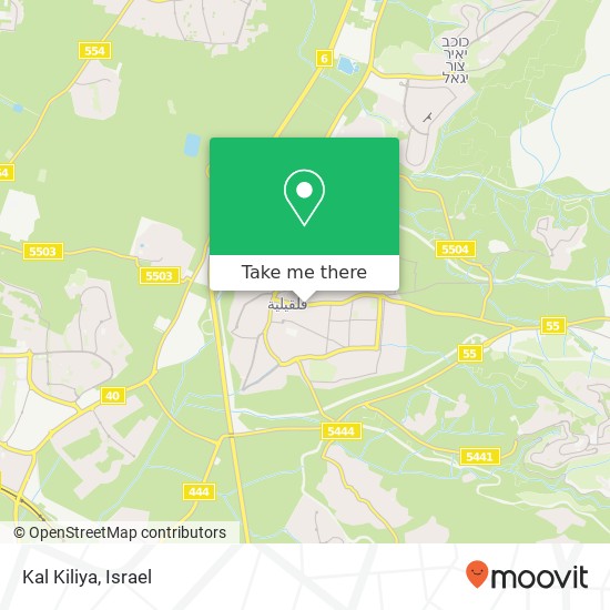 Kal Kiliya map