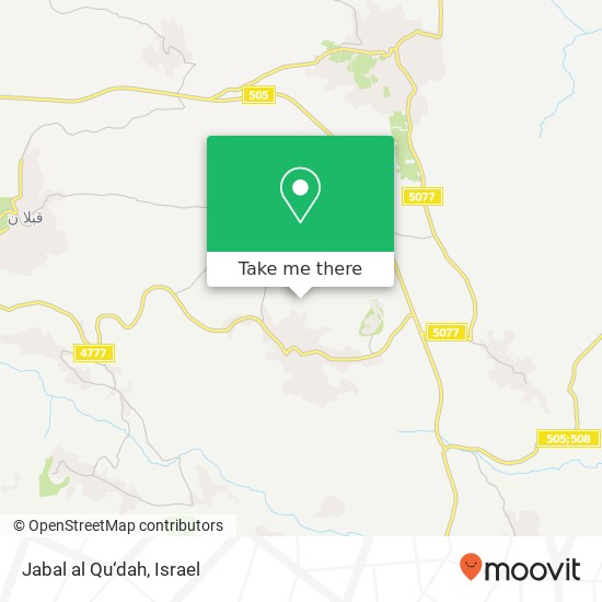 Jabal al Qu‘dah map
