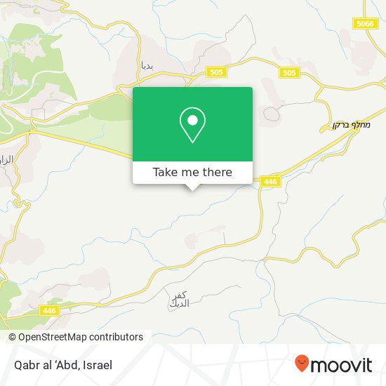 Qabr al ‘Abd map