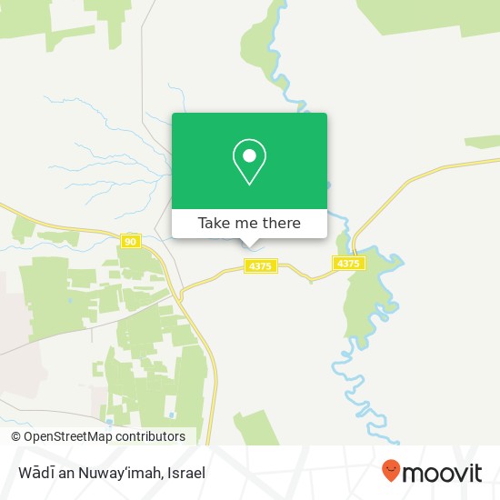 Карта Wādī an Nuway‘imah