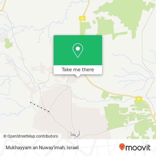 Карта Mukhayyam an Nuway‘imah