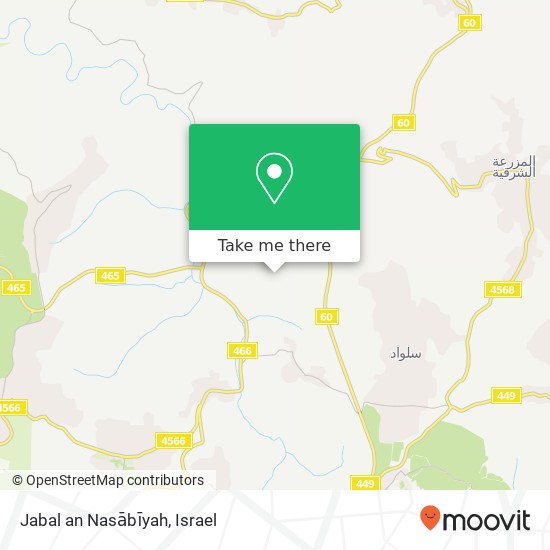 Jabal an Nasābīyah map