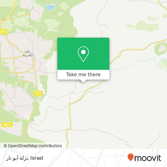 نزلة أبو نار map