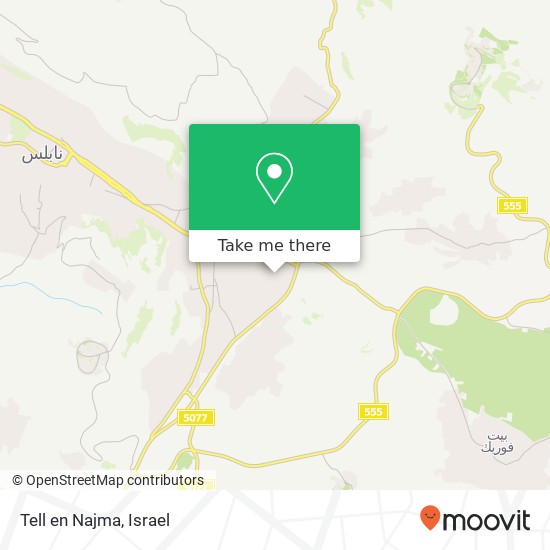 Tell en Najma map