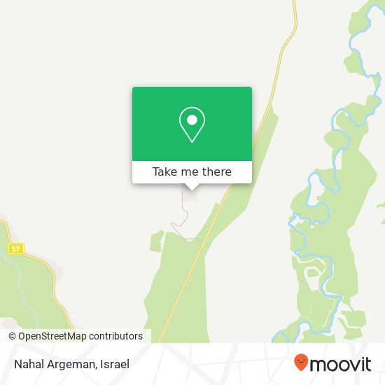 Nahal Argeman map