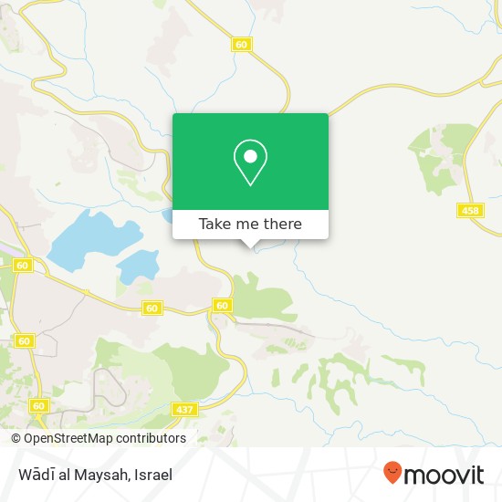 Карта Wādī al Maysah