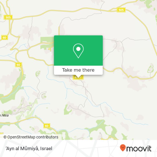 Карта ‘Ayn al Mūmiyā