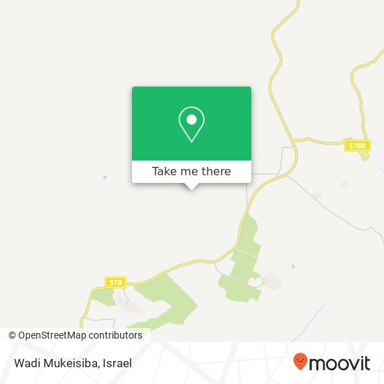 Wadi Mukeisiba map