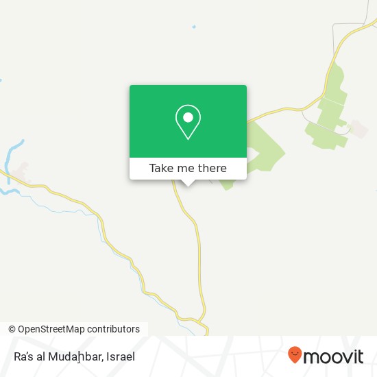 Ra’s al Mudaḩbar map