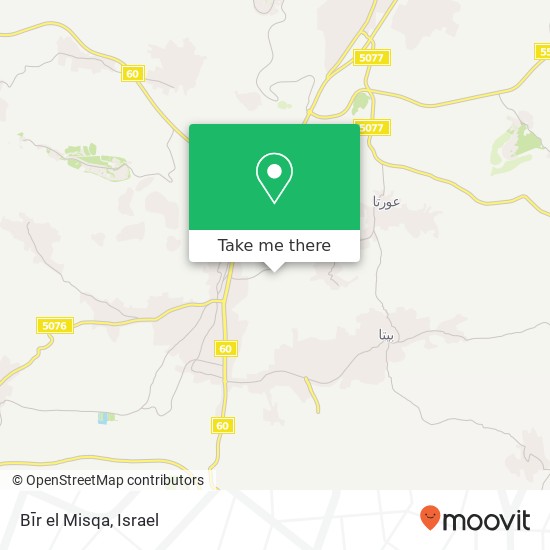 Карта Bīr el Misqa