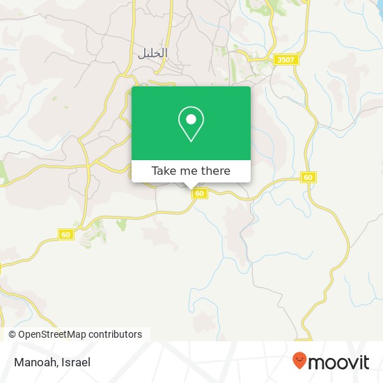 Manoah map