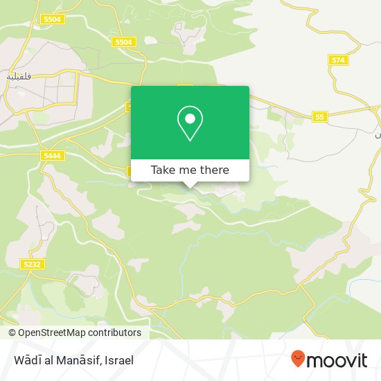 Wādī al Manāsif map