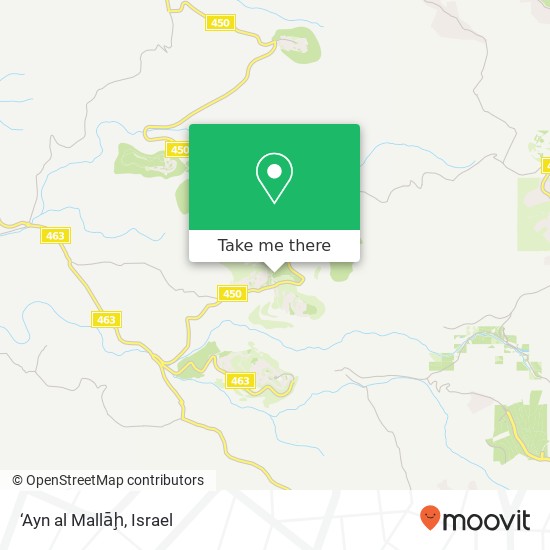 ‘Ayn al Mallāḩ map