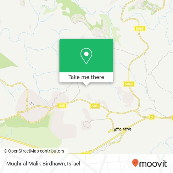 Mughr al Malik Birdhawn map