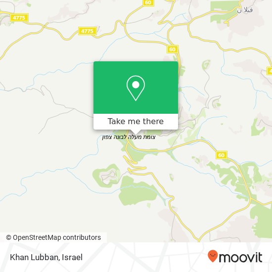 Khan Lubban map