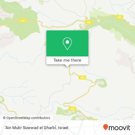 ‘Ain Mukr Suwwad el Gharbī map
