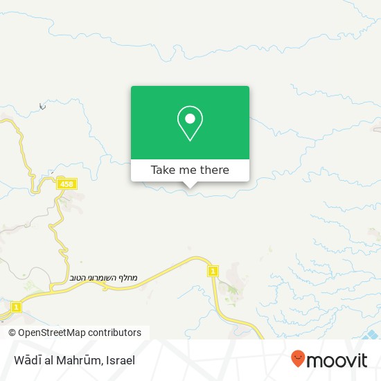 Карта Wādī al Mahrūm