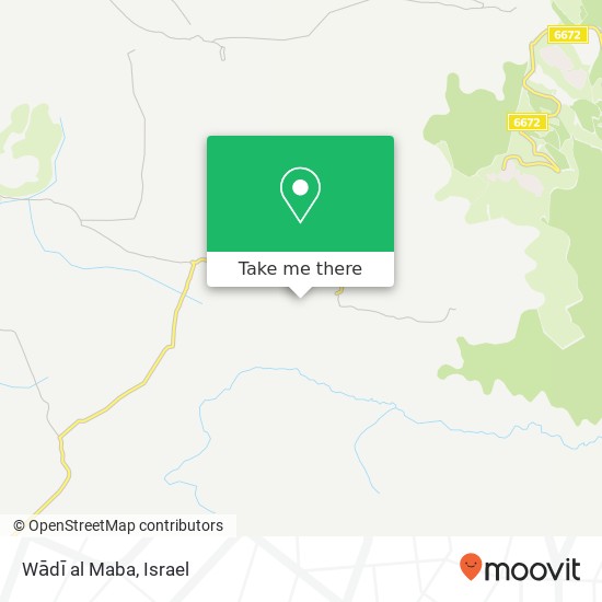 Wādī al Maba map