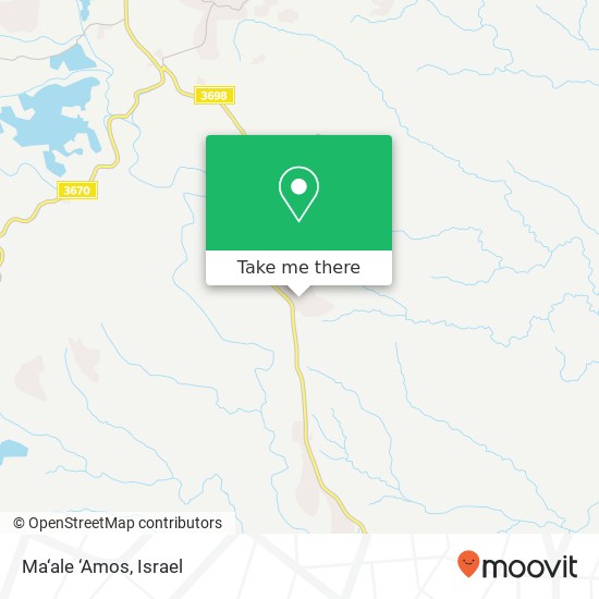 Ma‘ale ‘Amos map