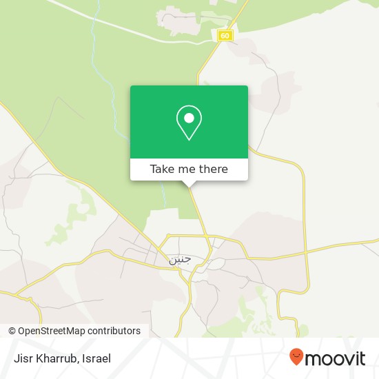 Карта Jisr Kharrub