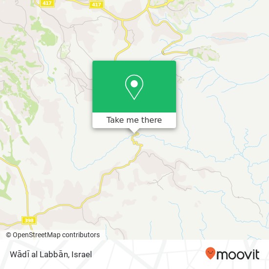 Wādī al Labbān map