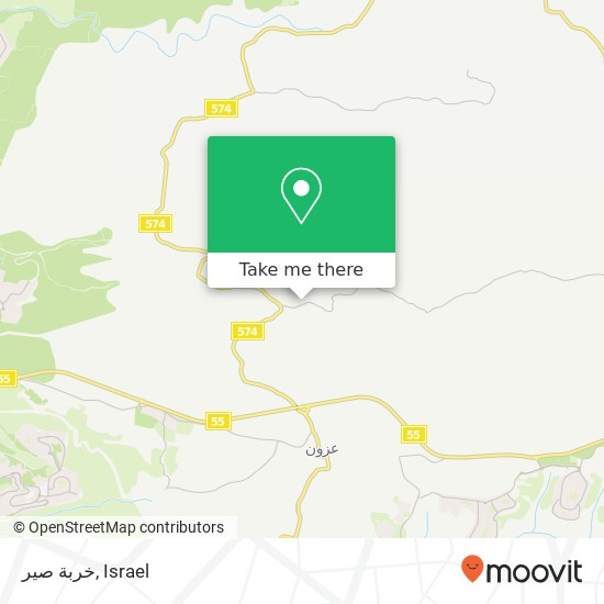 خربة صير map