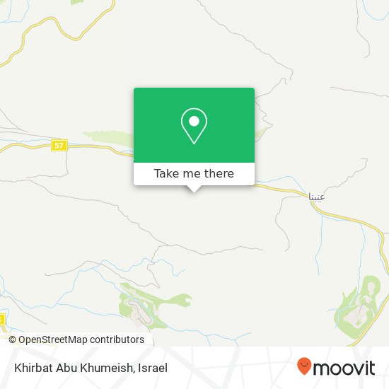 Khirbat Abu Khumeish map