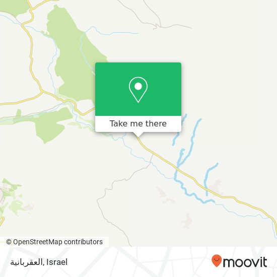 العقربانية map