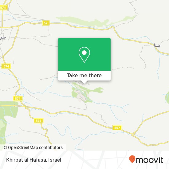 Карта Khirbat al Hafasa