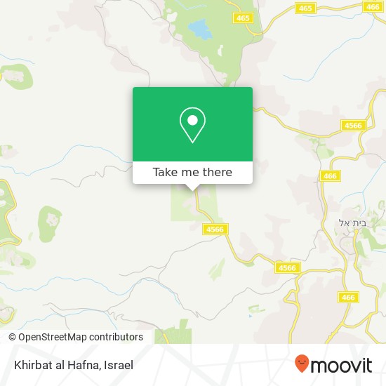 Khirbat al Hafna map