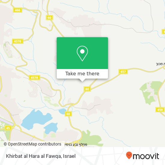 Карта Khirbat al Hara al Fawqa