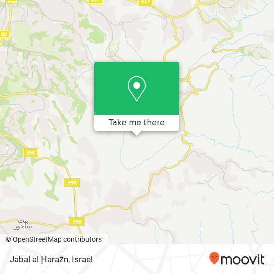 Jabal al Ḩaraz̄n map