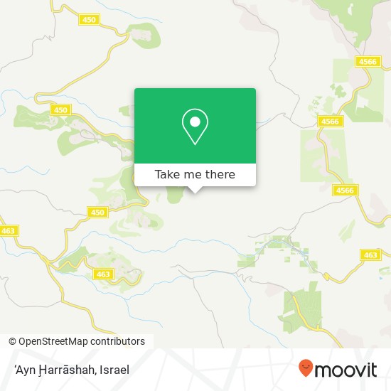 ‘Ayn Ḩarrāshah map