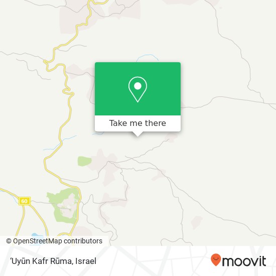 ‘Uyūn Kafr Rūma map