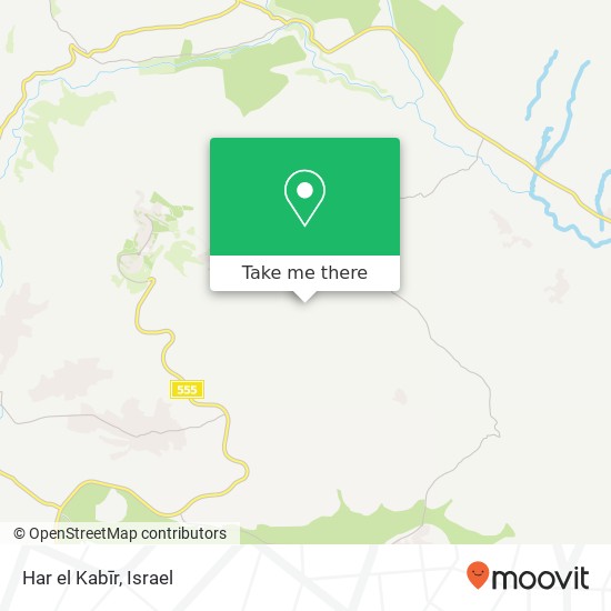 Har el Kabīr map
