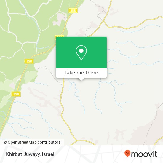 Khirbat Juwayy map