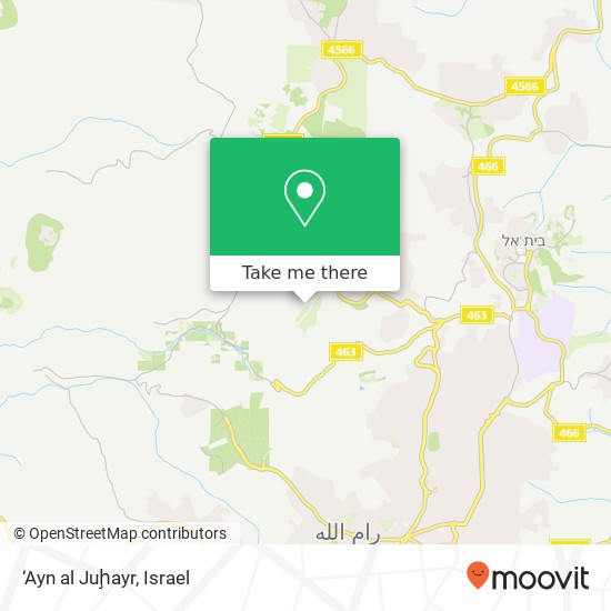 Карта ‘Ayn al Juḩayr