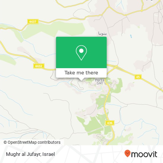 Карта Mughr al Jufayr