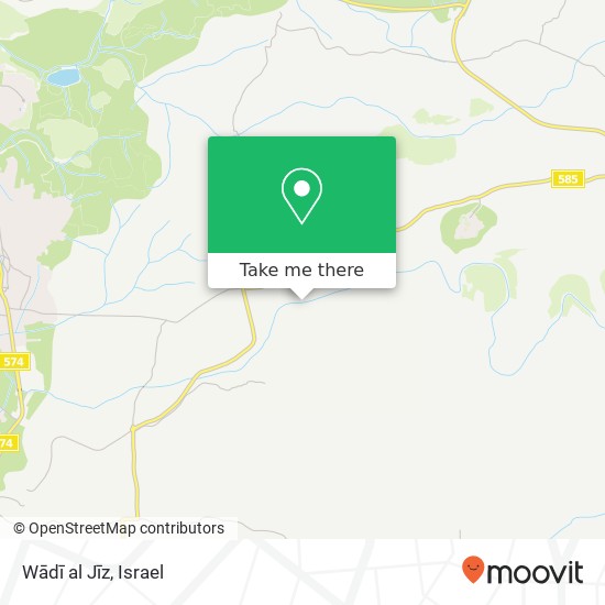 Wādī al Jīz map