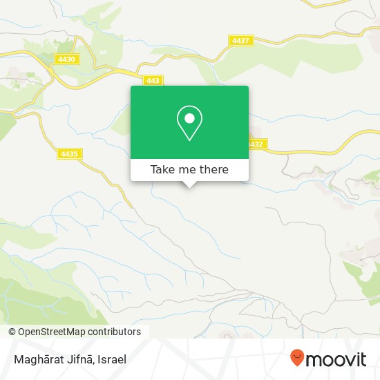 Maghārat Jifnā map