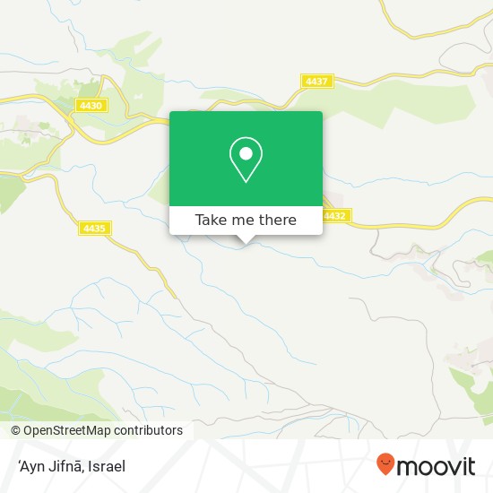 Карта ‘Ayn Jifnā