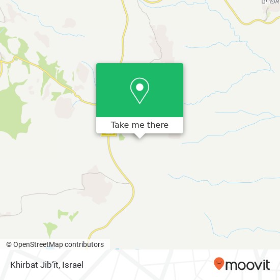 Карта Khirbat Jib‘īt