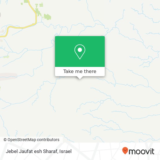 Jebel Jaufat esh Sharaf map